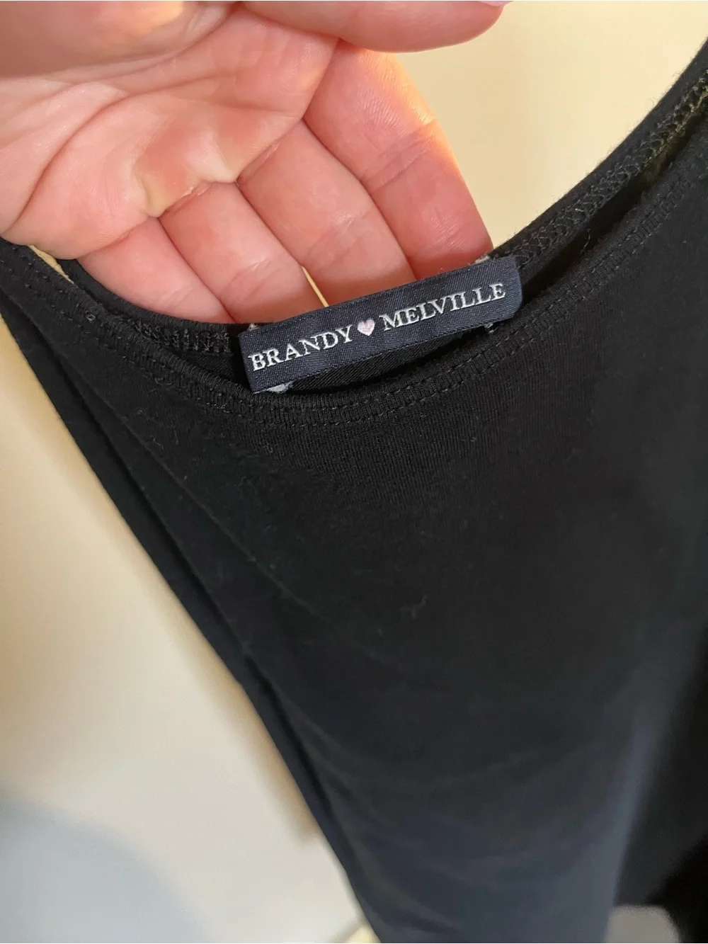 Brandy Melville Black Tank Dress